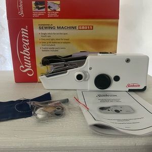 Sunbeam handheld sewing machine
